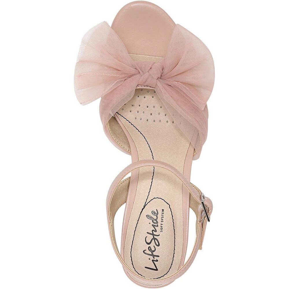 Lifestride Womens Last Dance Platform Dress Sandal, Pink, Size 10 - Picture 3 of 9